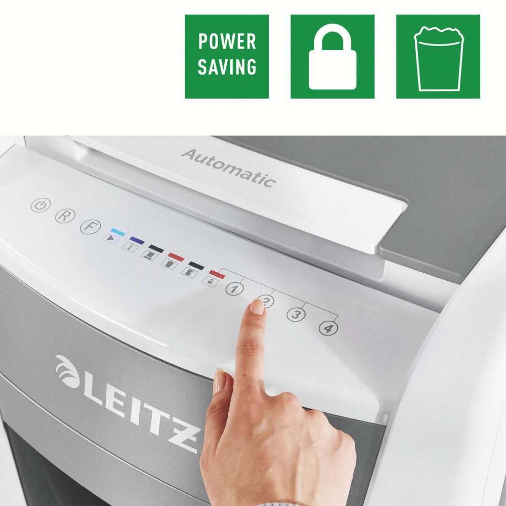Déchiqueteuse de Papier Leitz IQ 300 Autofeed P4 60 L