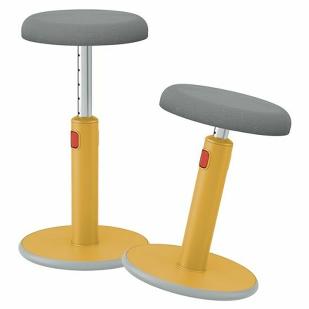 Ergonomic Stool Leitz Ergo Cosy Active Yellow Plastic