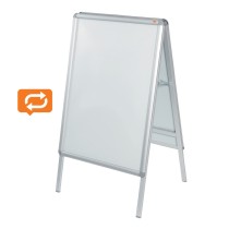 Bulletin board Nobo Aluminium polypropylene