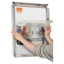 Bulletin board Nobo Aluminium polypropylene