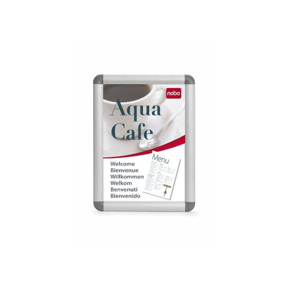 Bulletin board Nobo Aluminium polypropylene