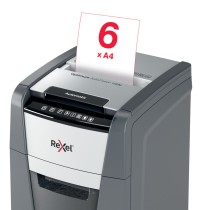 Mikroschnitt-Aktenvernichter Rexel Optimum Auto+ 100M
