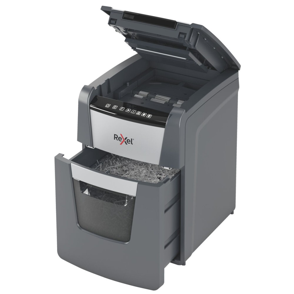 Mikroschnitt-Aktenvernichter Rexel Optimum Auto+ 100M