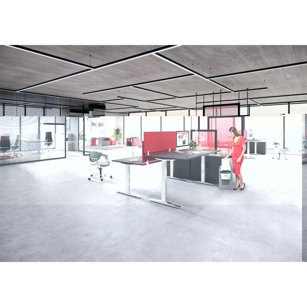Mikroschnitt-Aktenvernichter Rexel Optimum Auto+ 100M