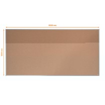 Bulletin board Nobo Essence Natural 200 x 100 cm