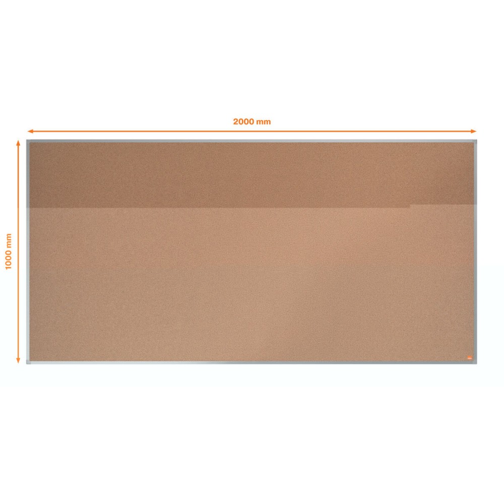 Bulletin board Nobo Essence Natural 200 x 100 cm