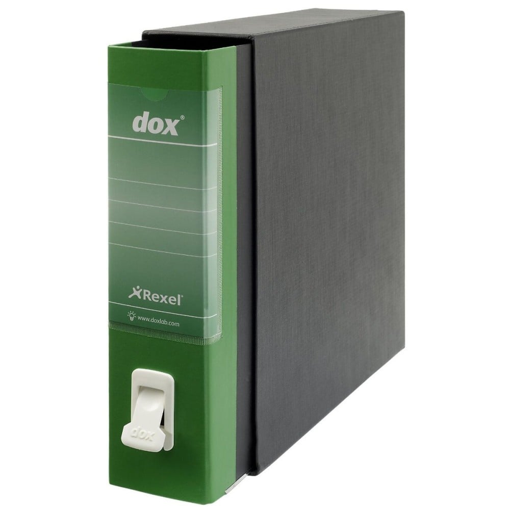 Nachfüllbarer Aktenschrank Rexel Dox 1 grün A4