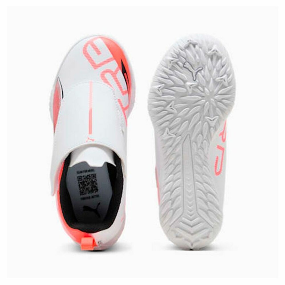 Adult's Indoor Football Shoes Puma Ultra 5 Play V Tt White