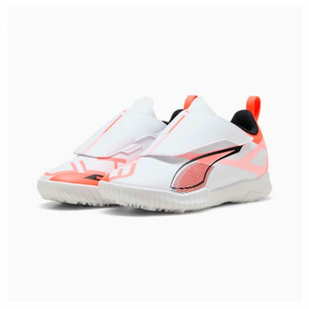 Adult's Indoor Football Shoes Puma Ultra 5 Play V Tt White