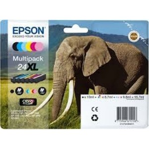 Original Ink Cartridge Epson 24XL Multicolour