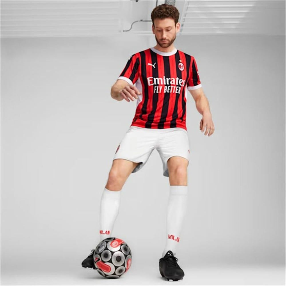 Men's Short-sleeved Football Shirt Puma AC Milan