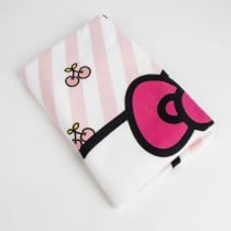 Serviette de plage Hello Kitty Rose clair 70 x 140 cm