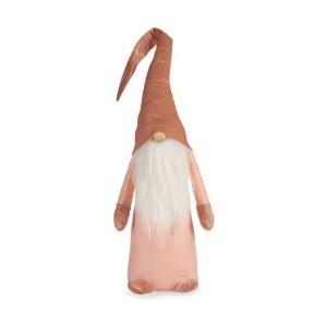 Deko-Figur Krist+ D120-038F/3 Weiß Rosa Zwerg 20 x 100 x 25 cm