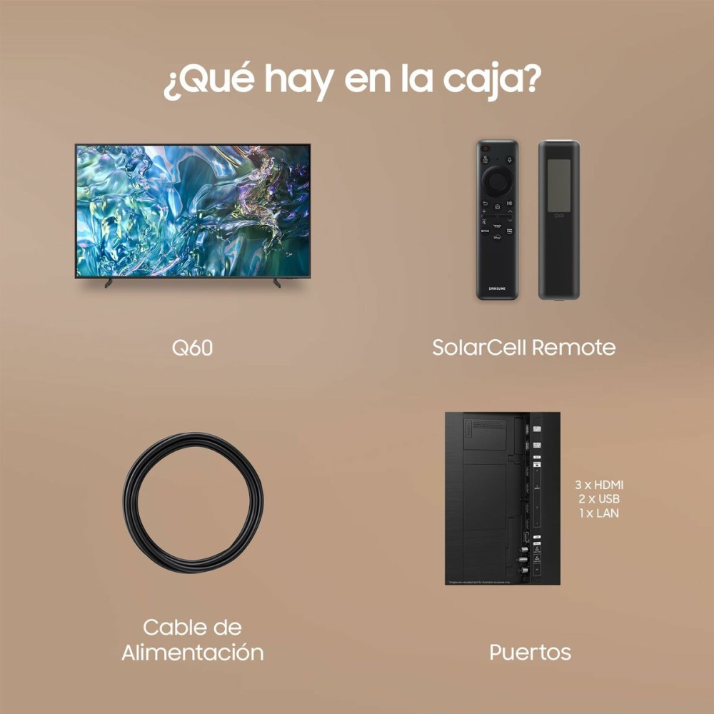 TV intelligente Samsung TQ65Q60DAUXXC