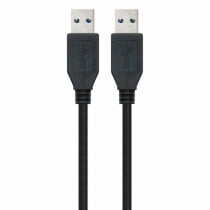 Câble USB 3.0 A vers USB A NANOCABLE 10.01.1002-BK Noir 2 m