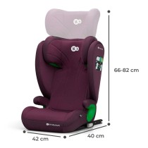 Autositz Kinderkraft KCJUFI20RED0000 Purpur