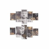 Canvas DKD Home Decor Pinewood Canvas 150 x 2 x 80 cm