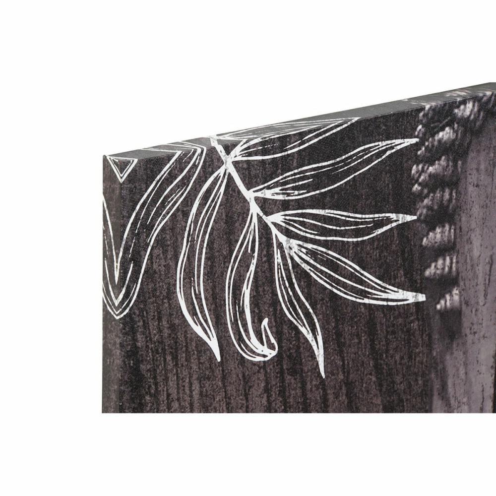 Canvas DKD Home Decor Pinewood Canvas 150 x 2 x 80 cm