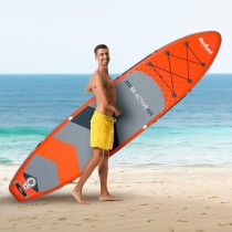 Inflatable Paddle Surf Board with Accessories Rebel RBA-4501-OR