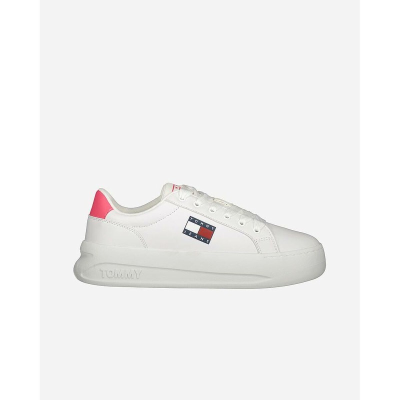 Chaussures de Sport pour Homme Tommy Hilfiger  CITY FALTFORM EN0EN01848 YBR Blanc