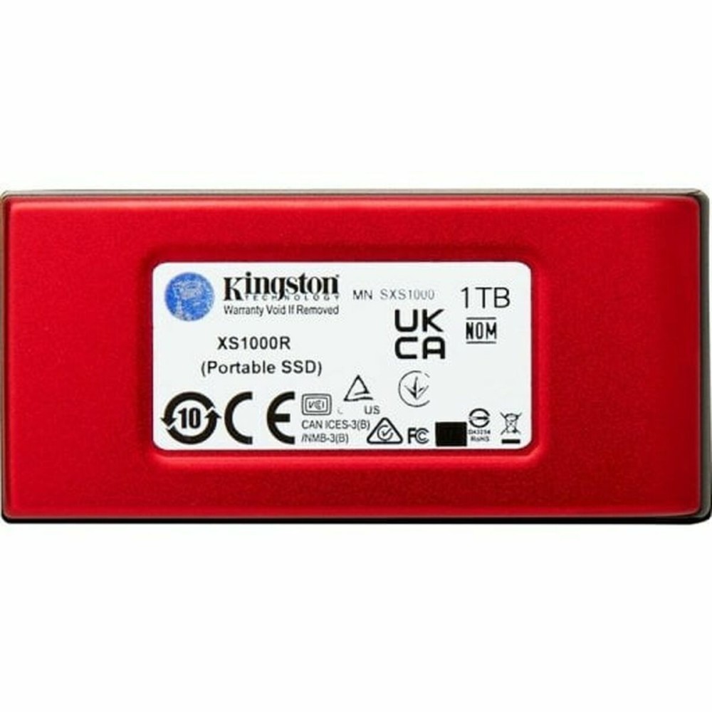 Disque Dur Externe Kingston SXS1000R/1000G Rouge 1 TB SSD