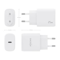 Chargeur mural Aisens A110-0756 Blanc 25 W (1 Unité)