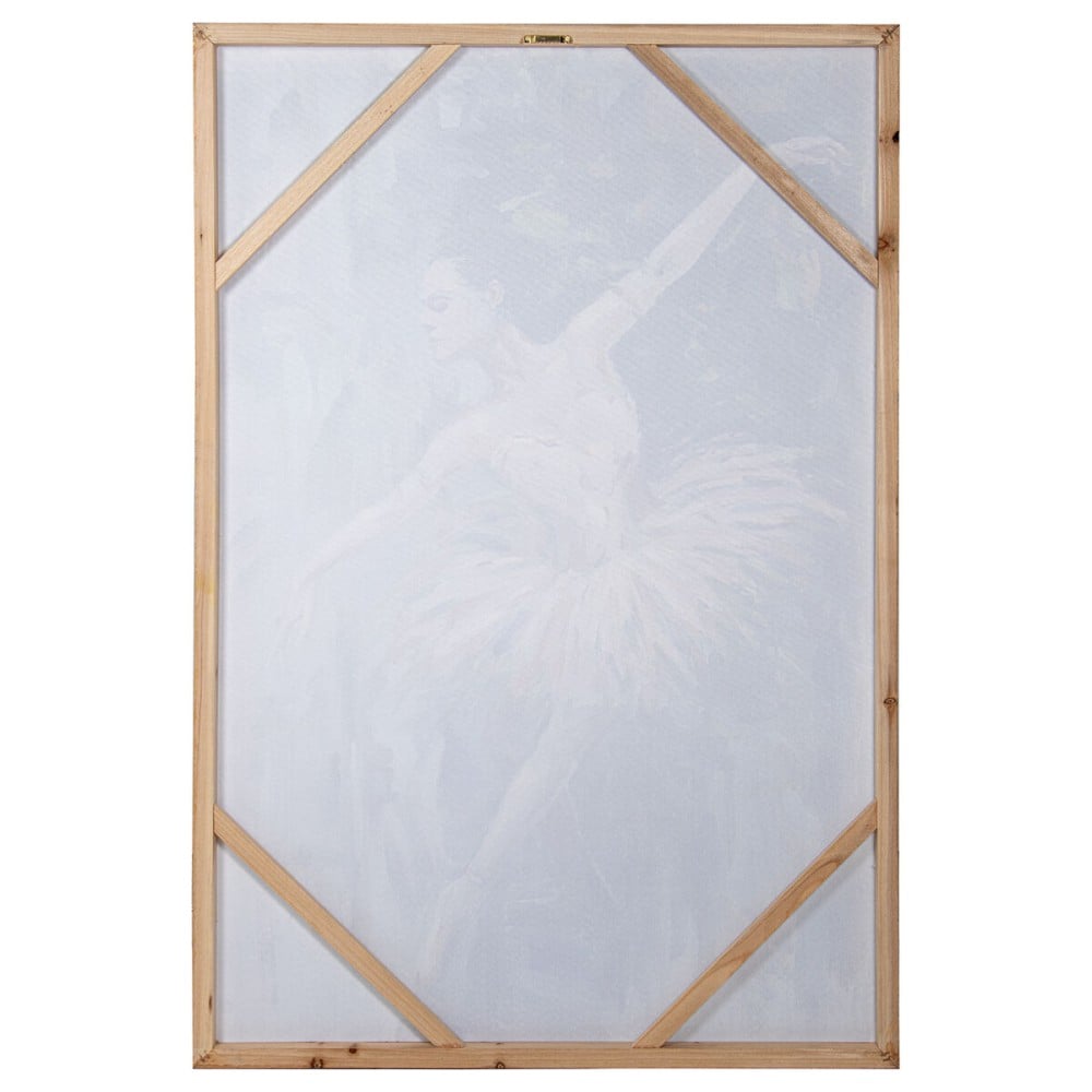 Canvas Alexandra House Living Wood 80 x 120 x 3 cm Ballerina