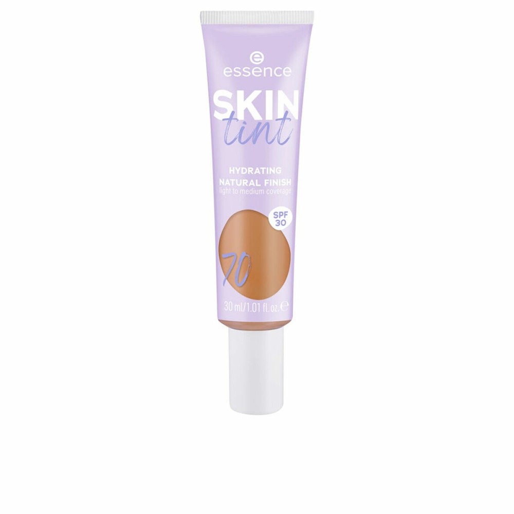 Feuchtigkeitscreme mit Farbe Essence SKIN TINT Nº 70 Spf 30 30 ml