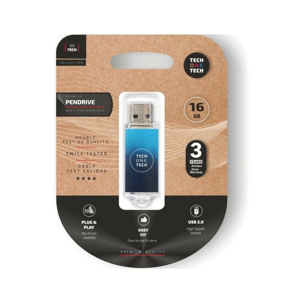 USB Pendrive Tech One Tech Be Deep 16 GB