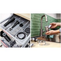 Mincer BOSCH MFWS440B Black Silver Plastic 1900 W 2,5 Kg/min