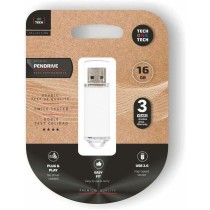 USB Pendrive Tech One Tech Basic Weiß 16 GB