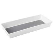 Schubladen-Organizer Mondex Space System Polypropylen 15 x 38 x 5 cm Weiß