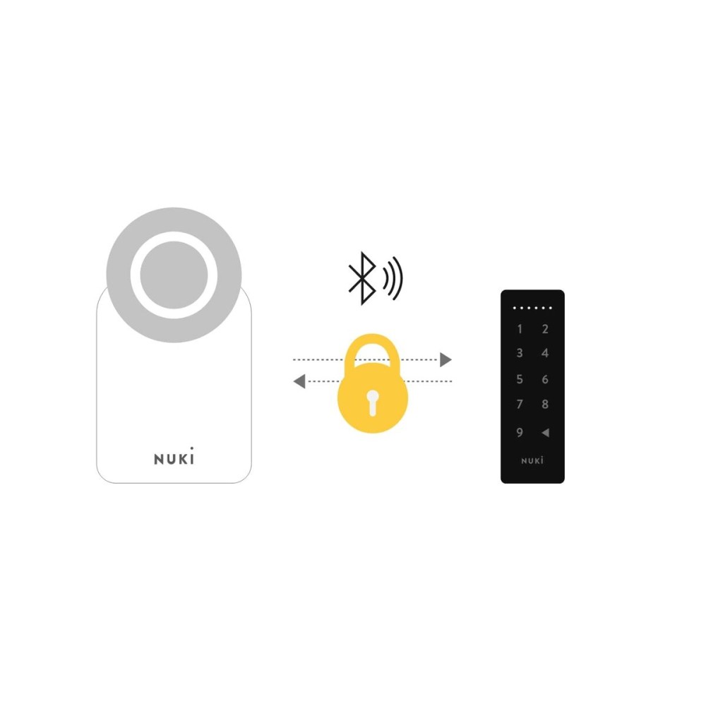 Key padlock Nuki Black