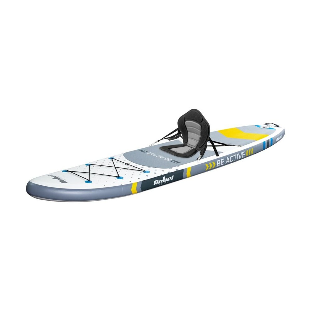 Inflatable Paddle Surf Board with Accessories Rebel RBA-4500-WH White