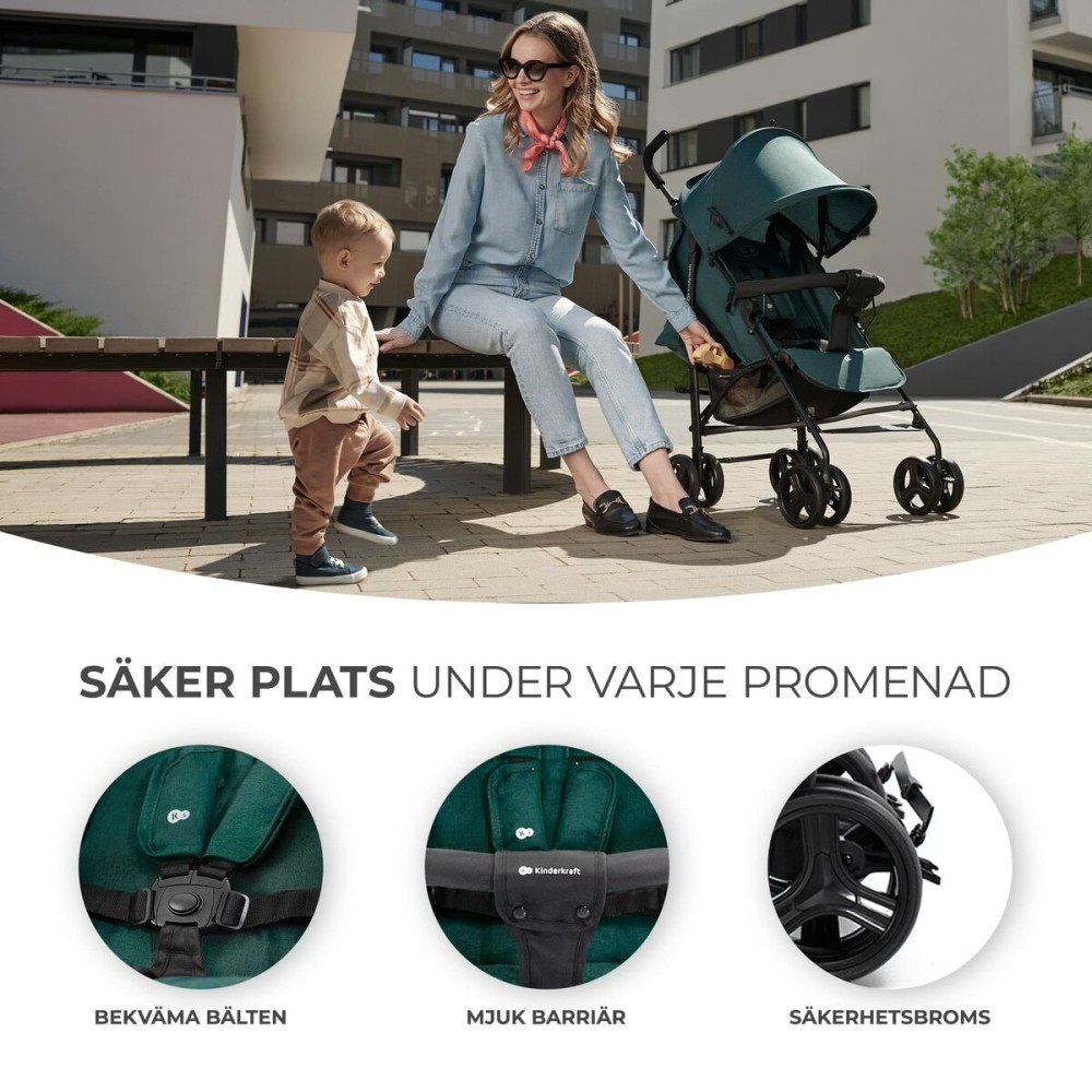 Kinderwagen Kinderkraft KSTIK000GRE0000 grün 1 Stücke