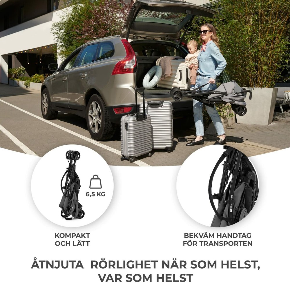 Kinderwagen Kinderkraft KSTIK000GRY0000 Grau 1 Stücke