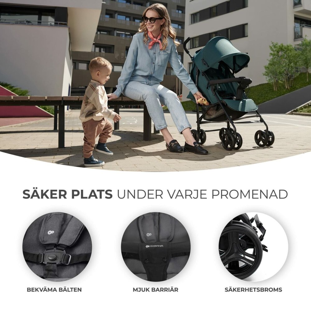 Kinderwagen Kinderkraft KSTIK000GRY0000 Grau 1 Stücke