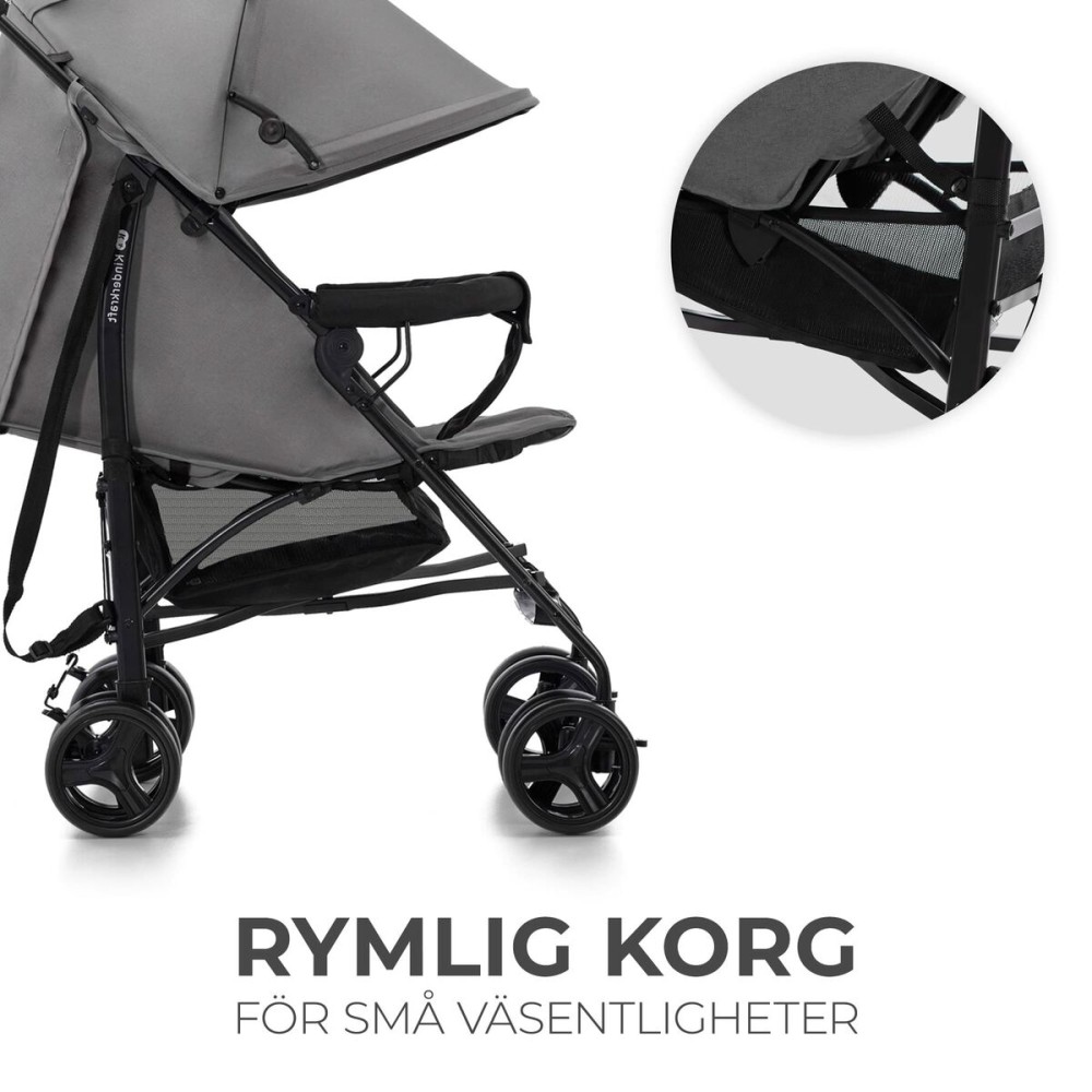 Kinderwagen Kinderkraft KSTIK000GRY0000 Grau 1 Stücke