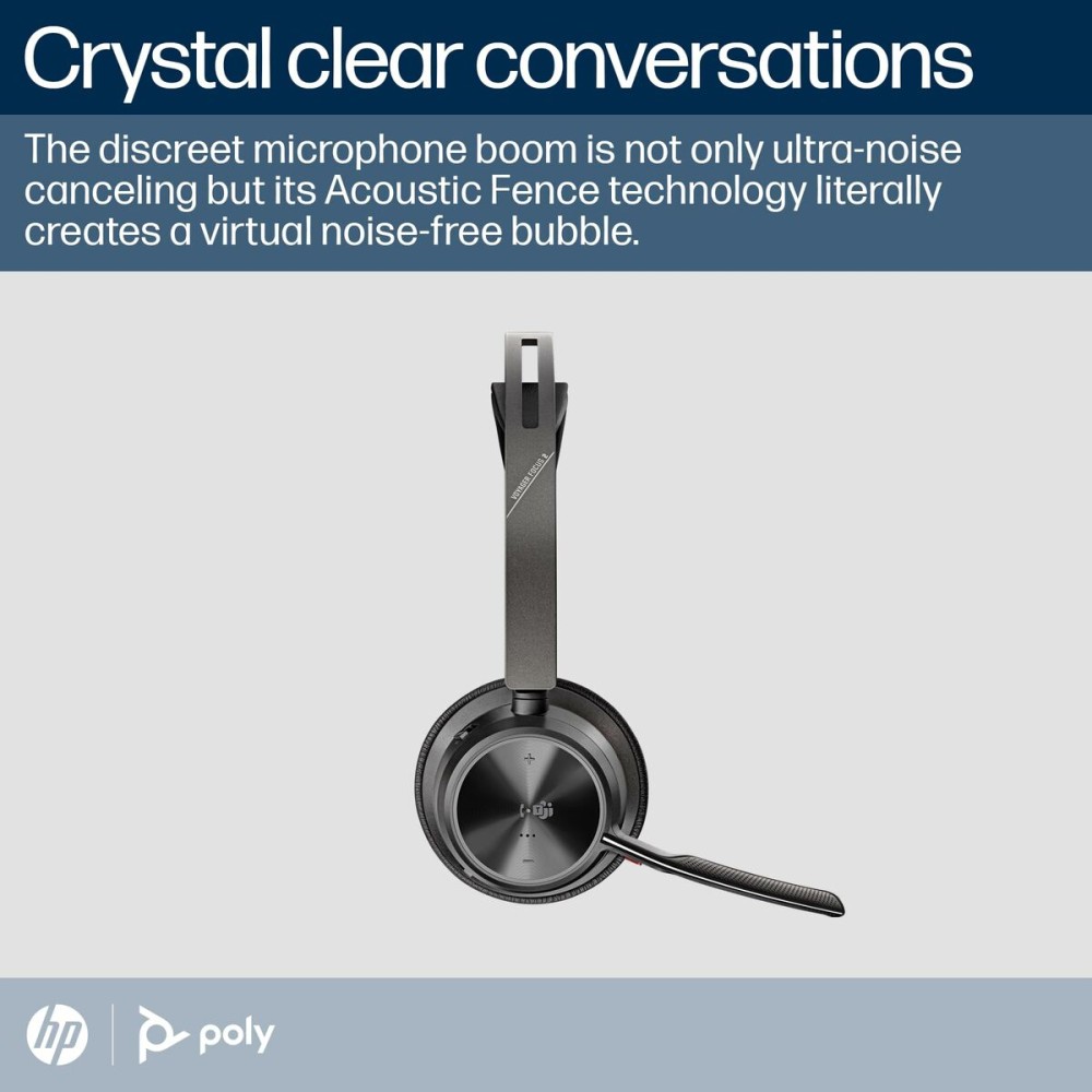 Casque Poly A4HT2AAAC3 Noir
