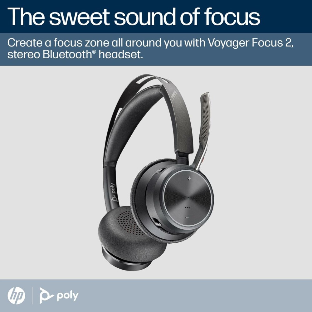 Casque Poly A4HT2AAAC3 Noir