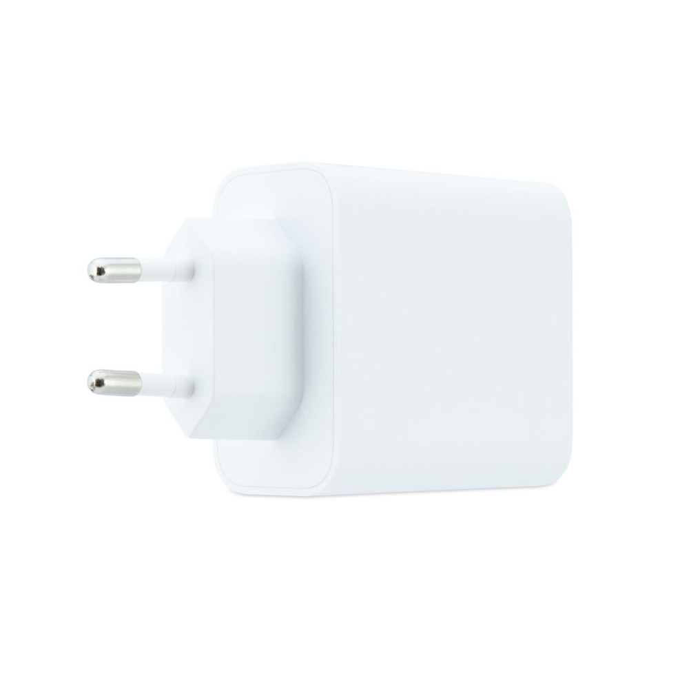 Chargeur mural CoolBox COO-CUP-65CCA Blanc 65 W