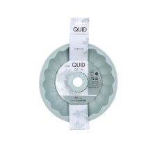 Baking Mould Quid Ozon Green Plastic 25 x 6 cm Savarin