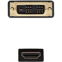 Câble HDMI vers DVI NANOCABLE 10.15.0503 3 m Noir