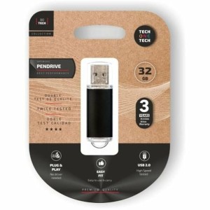 USB stick Tech One Tech TEC3008-32 Black 32 GB