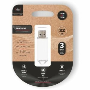 USB stick Tech One Tech TEC3007-32 White 32 GB