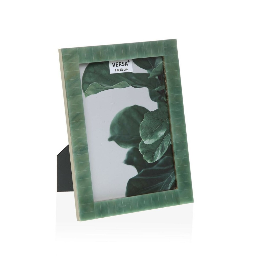 Photo frame Versa Green Plastic 1,8 x 20,8 x 15,7 cm