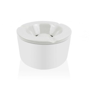 Ashtray Versa White Dolomite 11,2 x 6,2 x 11,2 cm Circular