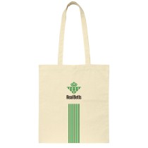 Handtasche Real Betis Balompié Beige Baumwolle