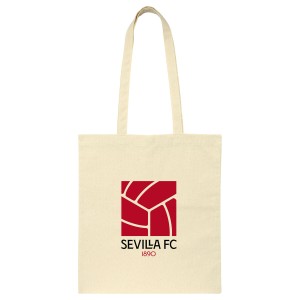 Handtasche Sevilla Fútbol Club Beige Baumwolle