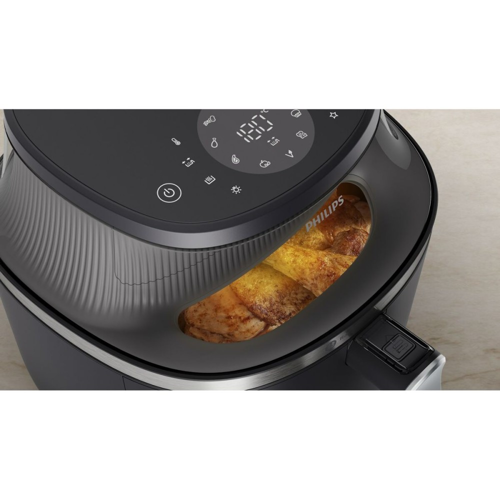 Heißluftfritteuse Philips NA342/00 Schwarz Gold 2000 W 1,4 Kg 7,2 L